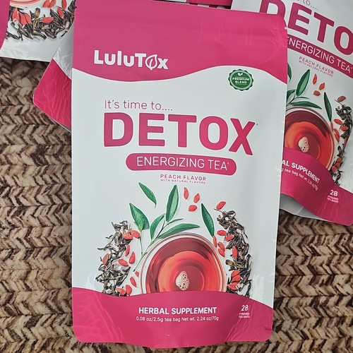 Lulutox detox energizing tea - lulutox,