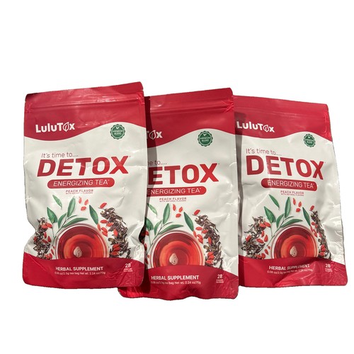Lulutox detox energizing tea - detox,