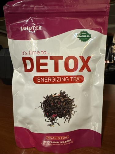 Lulutox detox energizing tea - lulutox,