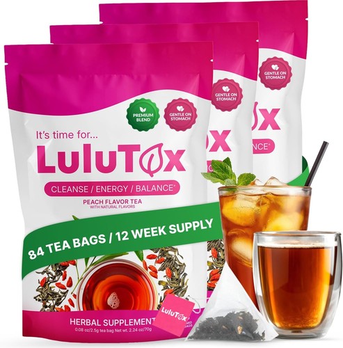 Lulutox detox tea herbal - tea,