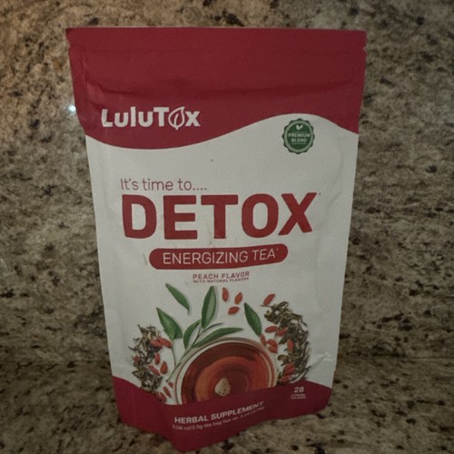 Lulutox detox energizing tea - energizing,