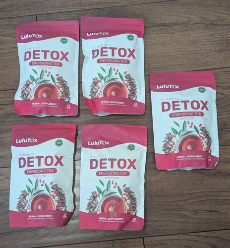 Lulutox detox energizing tea - detox,
