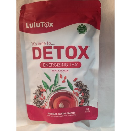 Lulutox detox energizing tea - detox,