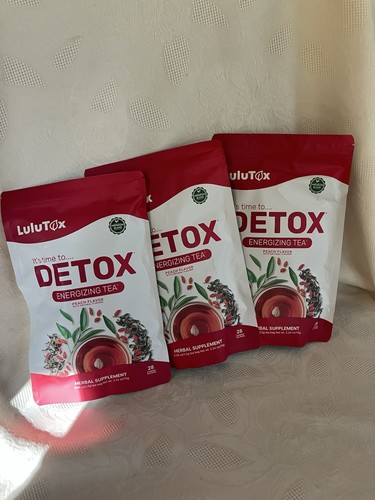 Lulutox detox energizing tea - energizing,