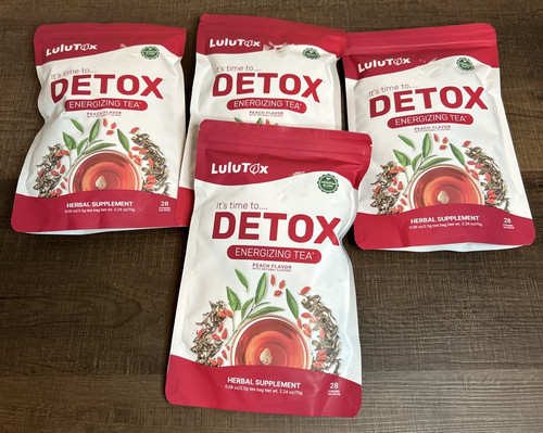 Lulutox detox energizing tea - energizing,