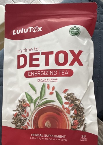 Lulutox detox energizing tea - energizing,