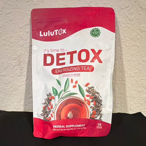 Lulutox detox energizing tea - detox,