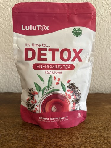 Lulutox detox energizing tea - energizing,