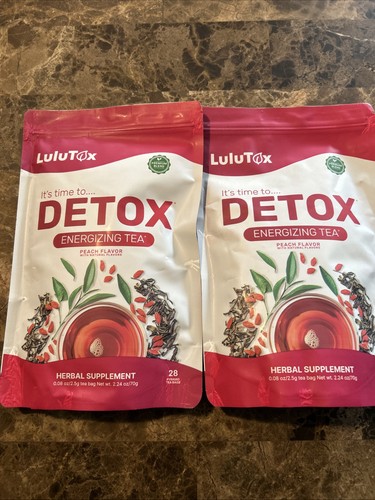 Lulutox detox energizing - detox, tea