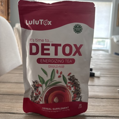 Lulutox detox energizing tea - lulutox,