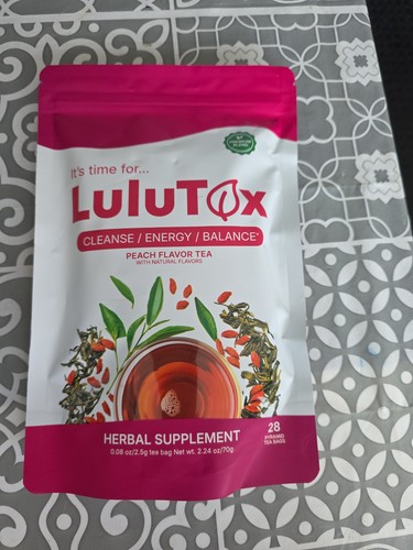 Lulutox tea weight - tea, loss