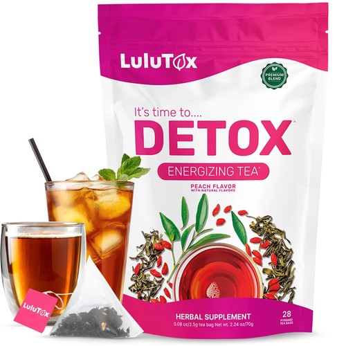 Lulutox detox tea herbal - tea,
