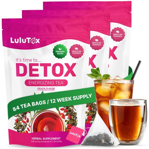 Lulutox detox tea herbal - tea,