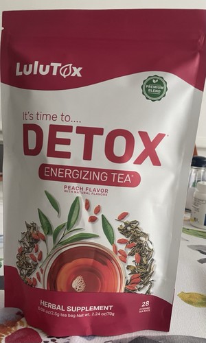 Lulutox detox energizing tea - lulutox,