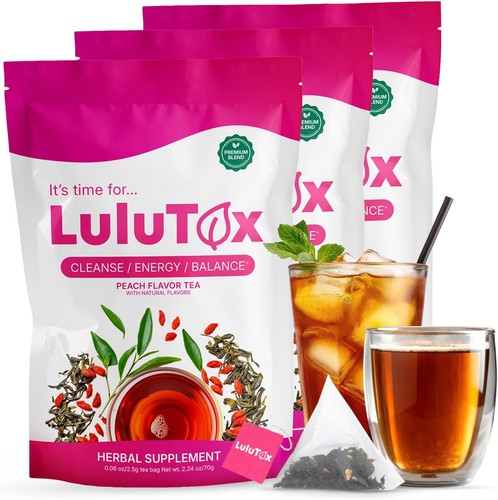 Lulutox detox tea herbal - tea,