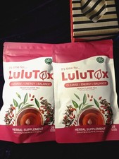 2x LuluTox Detox Tea Bundle -