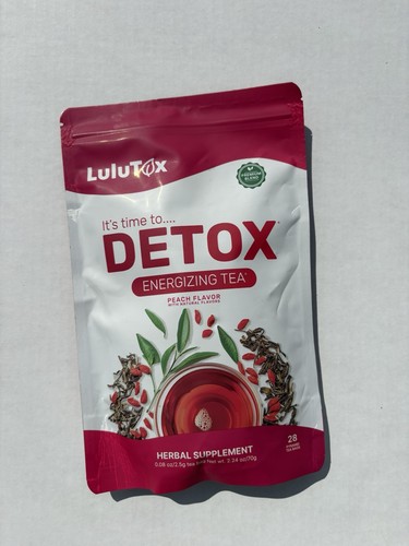 Lulutox detox energizing tea - detox,