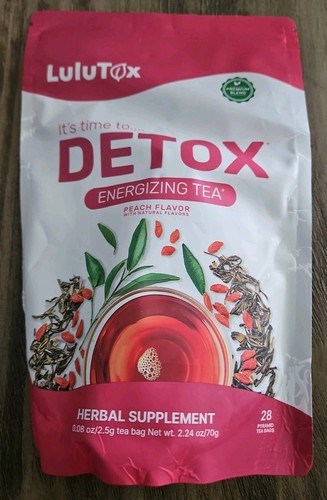 Lulutox detox energizing tea - detox,