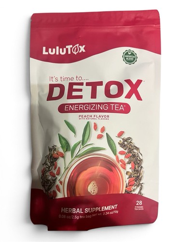 Lulutox detox energizing tea - lulutox,