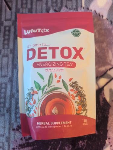 Lulutox detox energizing tea - detox,
