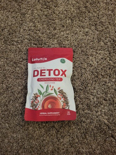 Lulutox detox energizing tea - detox,