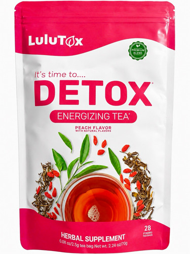 Lulutox detox energizing tea - energizing,