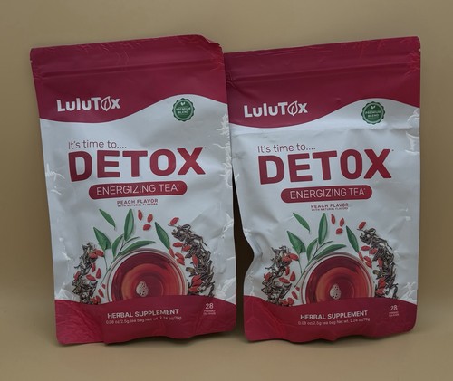 Lulutox detox energizing tea - energizing,